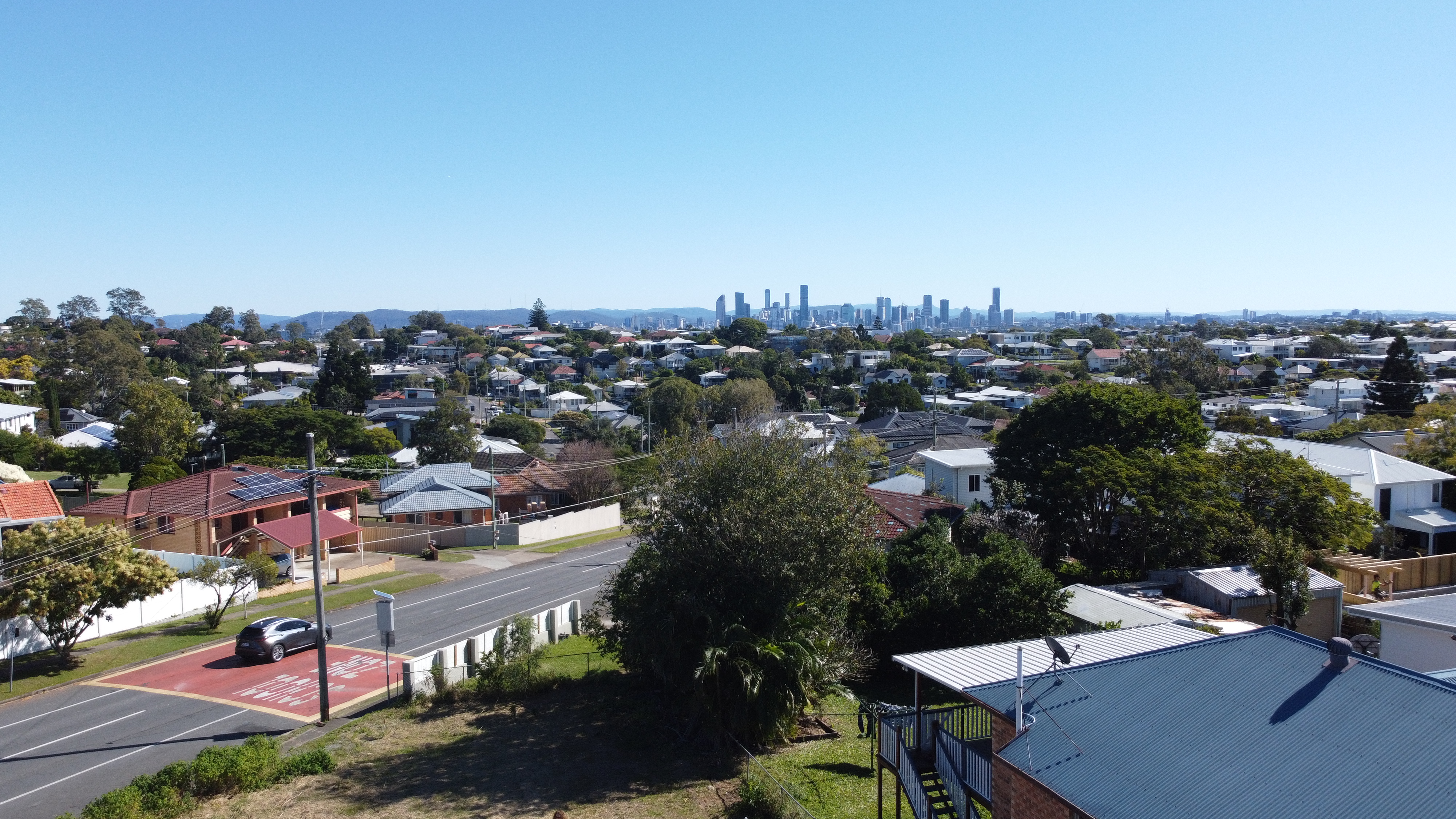 Burn Street Drone Footage